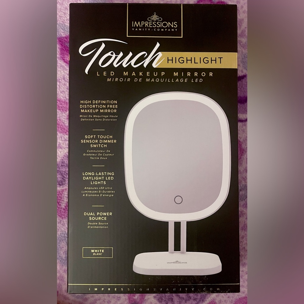 Impressions Touch Highlight Led Makeup Mirror
